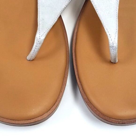 Silver Cole Haan 'Findra' Thong Sandal - 10 - Picture 9 of 15